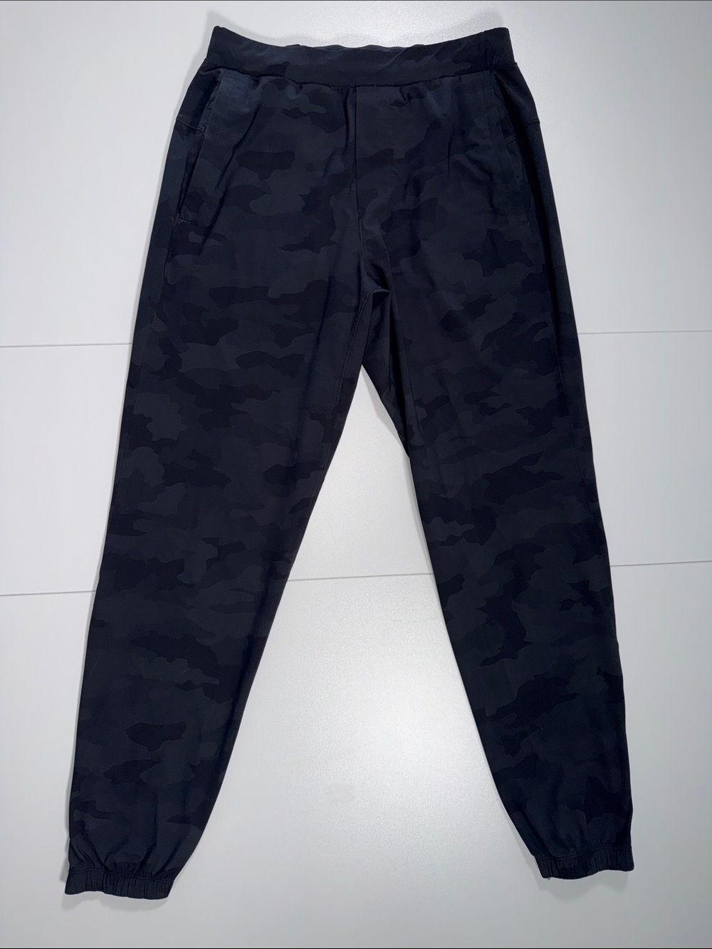 lululemon athletica Black and Gray Camo Joggers